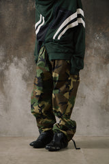 Vintage 1996 USGI ECWCS Gen1 Woodland Camo Gore-Tex Trousers 美軍公發防水叢林迷彩軍褲