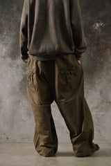 REFOMED AW24 FRESH MAN CHINO PANTS 日本設計師品牌 寬鬆復古軍綠棉質休閒長褲
