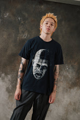 Supreme Hellraiser Pinhead Tee 電影針頭鬼人像黑色短Tee