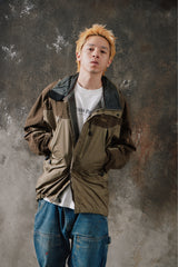 NikeLab Made in Italy Iridescent Nylon Metal Anorak Jacket 幻彩金屬光澤半拉鍊風衣夾克