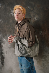NikeLab Made in Italy Iridescent Nylon Metal Anorak Jacket 幻彩金屬光澤半拉鍊風衣夾克