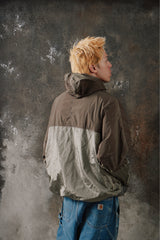 NikeLab Made in Italy Iridescent Nylon Metal Anorak Jacket 幻彩金屬光澤半拉鍊風衣夾克