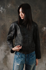 Rare 1930’s German Double Breasted Motorcycle Jacket 30年代德國雙排騎士皮衣