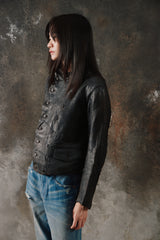 Rare 1930’s German Double Breasted Motorcycle Jacket 30年代德國雙排騎士皮衣