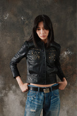 Coach 1941 Studded Leather Trucker Jacket 鉚釘胸口袋皮革夾克