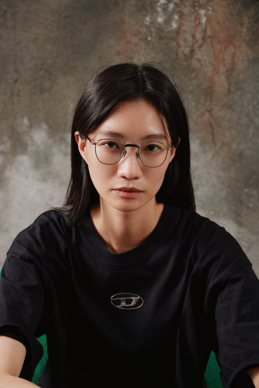 EYEVAN 7285 Model 143 Glasses 日本手工復古方圓框光學眼鏡