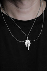 Sterling Silver Oval Pendant Couple Necklaces with Cross Insert 橢圓銀牌 十字架鑲嵌情侶對練