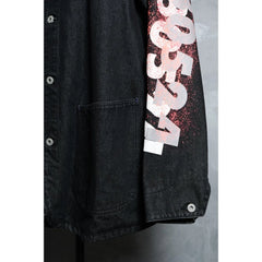 Hex Antistyle Vintage Denim Jacket Japanese rock skateboard brand printed denim jacket made in Japan