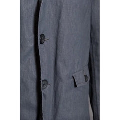 CASEY CASEY Linen Blazer Jacket French designer brand linen single-breasted suit jacket made in France