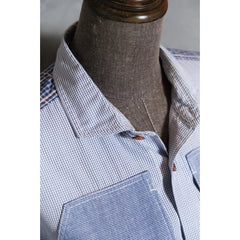 Junya Watanabe CDG Man Plaid Patch Oxford Shirt Junya Watanabe CDG Man Plaid Patch Oxford Shirt Made in Japan