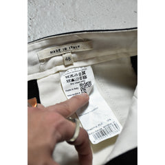 Wooster+Lardini Cropped Pants 義大利時裝品牌 棉質9分褲 褲腳排釦 義大利製