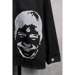 Hex Antistyle Vintage Denim Jacket Japanese rock skateboard brand printed denim jacket made in Japan