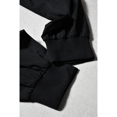 ステラマッカートニー ブラック トラックパンツ イギリスのファッションブランド ブラック ドローストリング スウェットパンツ