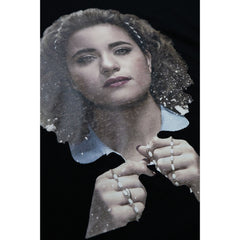 ih nom uh nit Woman Print Tee Paris fashion brand portrait print shorts made in the United States