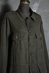 1947's British Army Officers Jungle Green Aertex Shirt