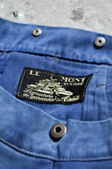 1930年代~40年代「ル・モン・サン・ミッシェル」フランス製ヴィンテージモールスキンバックルワークパンツ