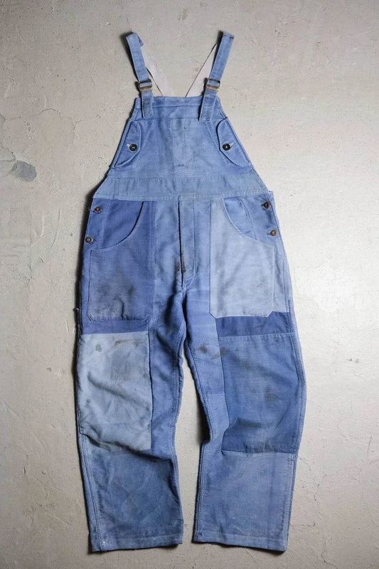 French 1950’s “Adolphe Lafont” Vintage Moleskin Overalls
