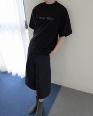 1dyll 10SS 25LOGO BOXY TEE (Black)