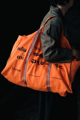 PUEBCO - GUJARAT ORANGE BAG