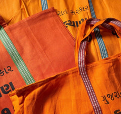 PUEBCO - GUJARAT ORANGE BAG