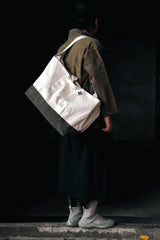 PUEBCO - LAMINATED FABRIC x VINTAGE FABRIC BAG