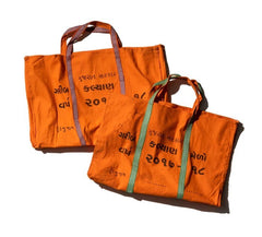 PUEBCO - GUJARAT ORANGE BAG