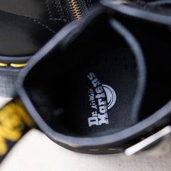 Dr. Martens Cristofor Leather Harness Boots Dr. Martens equestrian style leather lace-up boots