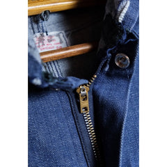 1950's Vintage OVERDIER MFG CORP Denim Coverall 1950's original vintage denim hooded overalls