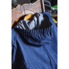 1950's Vintage OVERDIER MFG CORP Denim Coverall 1950's original vintage denim hooded overalls