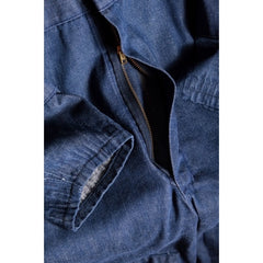 1950's Vintage OVERDIER MFG CORP Denim Coverall 1950's original vintage denim hooded overalls