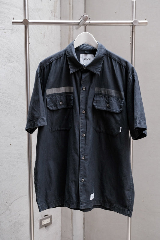 WTAPS 19SS DECK S/S Shirt - Black