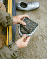 SUBU Packable - Foil Silver Warm Water-Repellent Slippers