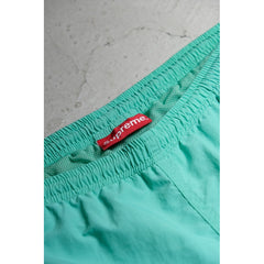 Supreme 19S/S Logo Appliqué Water Short embroidered Logo water-repellent casual shorts