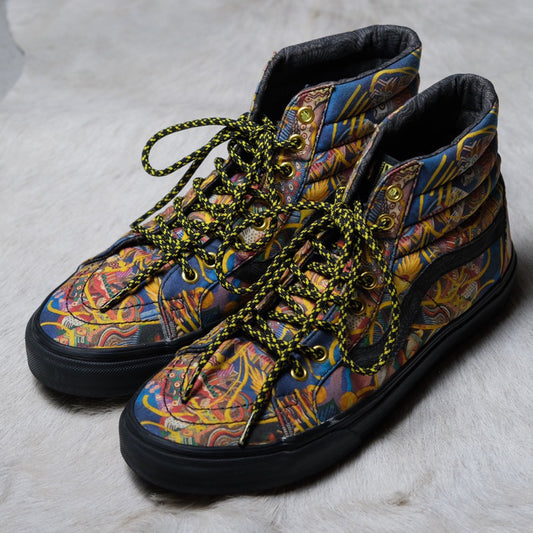 Vans x Zio Ziegler ZZ SK8 Hi Art Gallery Skate Shoes 舊金山藝術家聯名 塗鴉滑板鞋