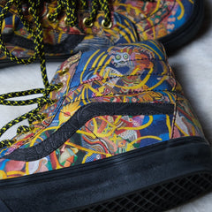 Vans x Zio Ziegler ZZ SK8 Hi アートギャラリー スケートシューズ サンフランシスコのアーティスト共同ブランド グラフィティ スケートボードシューズ