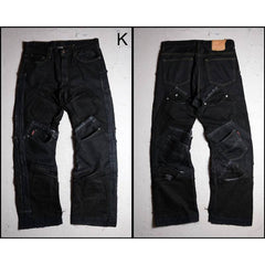Remake Vintage Multi Pocket Patch デニム ジーンズ ヴィンテージリメイクシリーズ マルチポケットステッチジーンズ