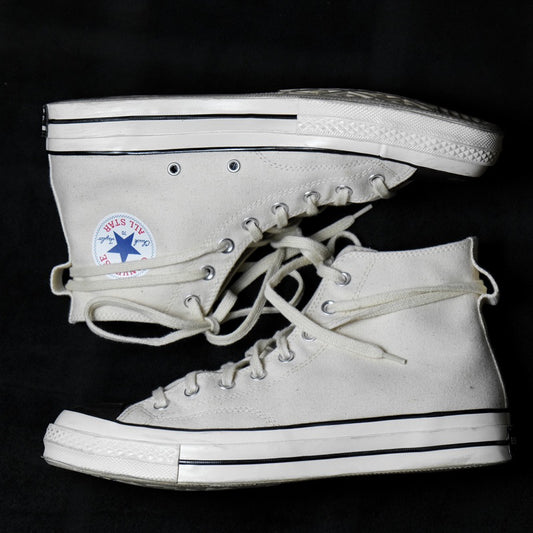 Fear Of God ESSENTIALS x Converse Chuck 70 High joint style leather splicing high-top canvas shoes