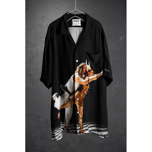 BOWWOW × BIG LEBOWSKI ハワイアンシャツ