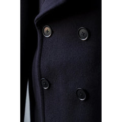 YAECA Like Wear Wool Navy Pea Coat