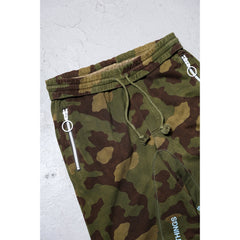 OFF-WHITE Diagonal Camo Sweat Pants 斑馬紋 迷彩縮口棉褲 葡萄牙製