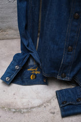 Antonio Guiseppe 1970’s Mickey Mouse Embroidered Denim Shirt 70年代嘻皮品牌 米奇刺繡丹寧襯衫