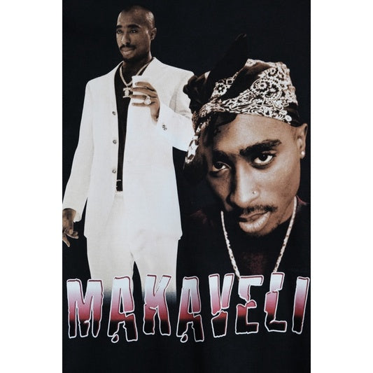 Tupac “Makaveli” Tee 美國饒舌歌手2-PAC “The 7 Day Theory” 專輯 官方授權印製 短踢