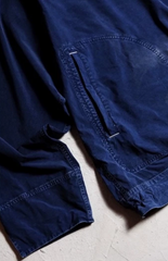 Porter Classic Nylon Stretch Sweatshirt Katsuyuki Yoshida's indigo-dyed nylon sweatshirt made in Japan (product at Anemone Studio)