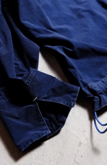 Porter Classic Nylon Stretch Sweatshirt Katsuyuki Yoshida's indigo-dyed nylon sweatshirt made in Japan (product at Anemone Studio)