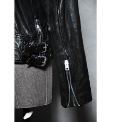 AllSaints Quilted Leather Biker Jacket 騎士菱格紋皮衣夾克
