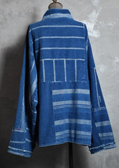 Porter Classic African Cotton Chinese Jacket 吉田克幸 非洲棉藍染中式唐裝外套