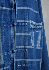 Porter Classic African Cotton Chinese Jacket 吉田克幸 非洲棉藍染中式唐裝外套