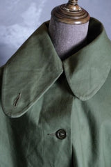 Dutch 1980’s Vintage Army Waterproof Rain Cape 荷蘭公發 軍用斗篷 雨衣