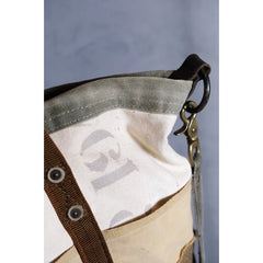 J.Augur Design Military Canvas Shoulder Bag 美國古著重製設計師 老軍布帆布肩背包