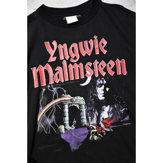 Vintage Yngwie Malmsteen 1996 “Inspiration” Tour Tee 古著 瑞典傳奇樂手 歐洲巡迴 樂團踢 英國製